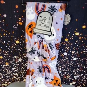 👻 Halloween Plush Hooded Throw Blanket